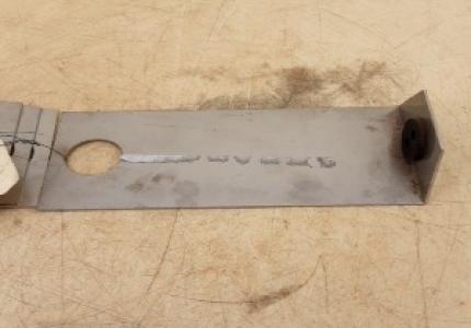 GUIDE-FILS EN TOLE D ACIER INO