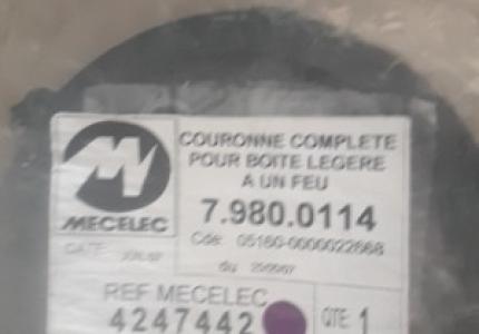 COURONNE COMPLETE BOITE A FEU